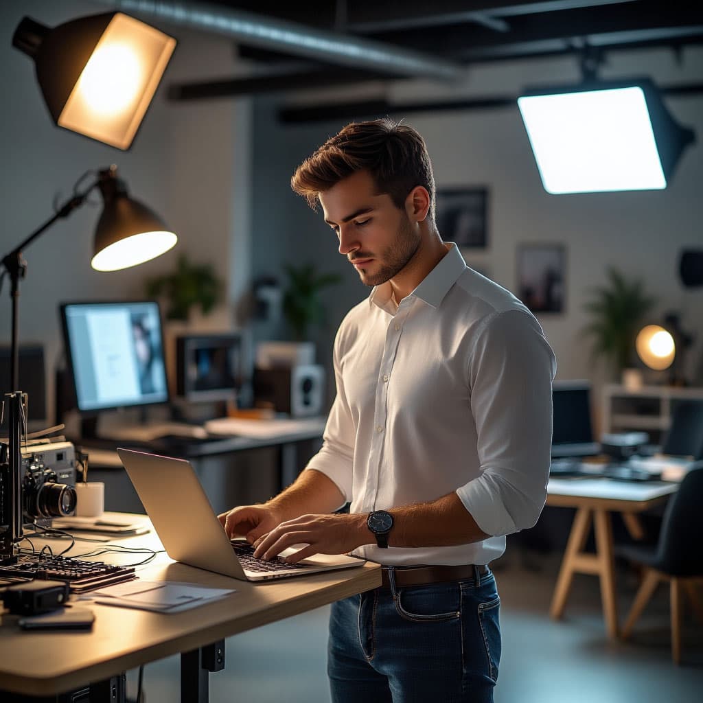 Монтаж ролика с графикой